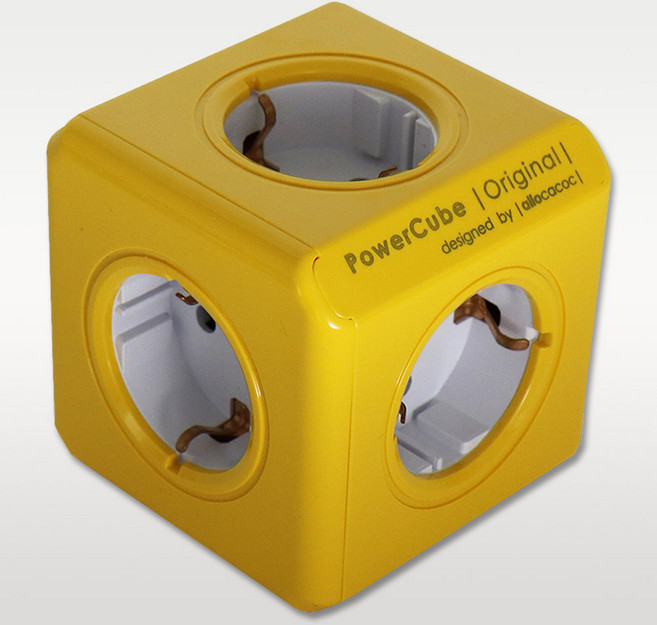 파워존 파워큐브 멀티탭 2.0 USB 고용량, 7.5cm, 1개