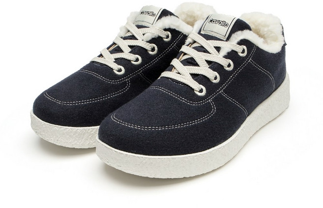 까발로 발 편한 경량 워킹화 털운동화 겨울 스니커즈 CA025