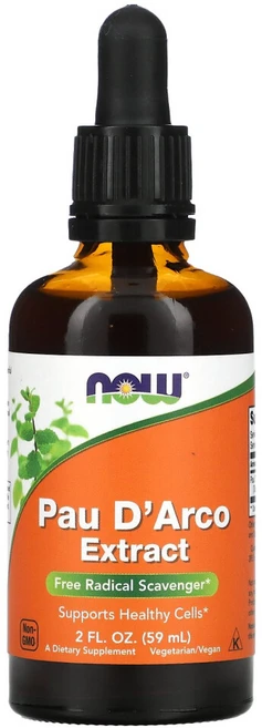 Now Foods 나우푸드 파우 다르코 추출물 Pau D Arco 2 액량 온스 60ml, 1개 - 쿠팡