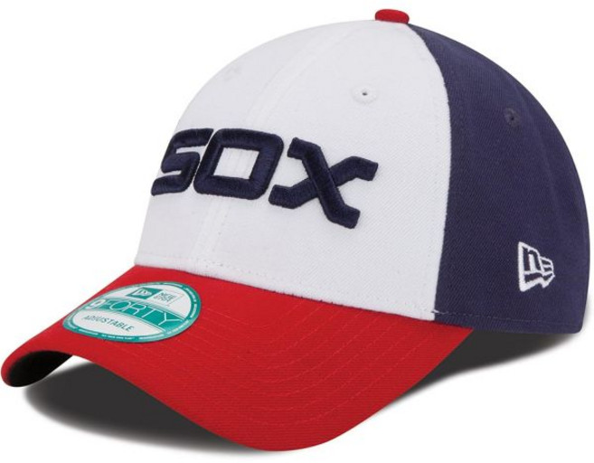 뉴에라 New Era MLB 시카고 화이트삭스 알트 리그 9FORTY 조절 캡 원 사이즈 화이트, New Era 뉴에라 MLB 시카고 화이트삭스 Alt