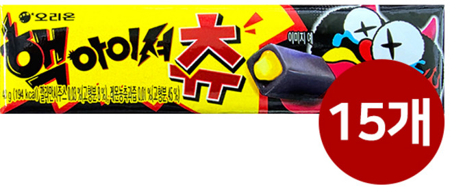 오리온 핵아이셔츄 깔라만시 레몬맛, 15개, 48g