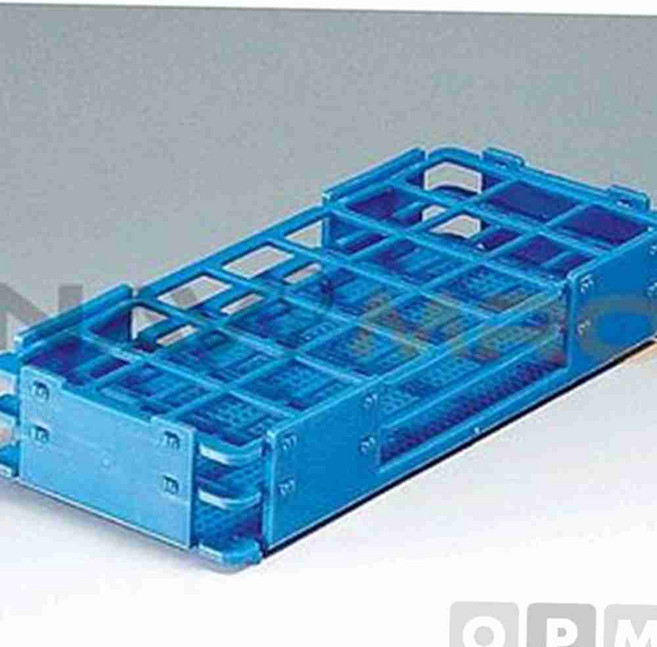 바이알랙 플라스틱 시험관 거치대 16mm 60홀 바이알시약랙