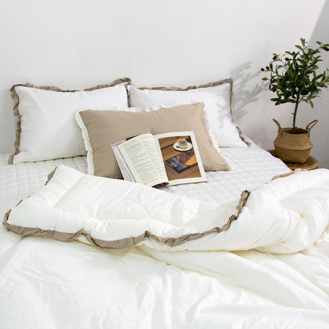 모달이불 프리미엄 알러지케어 플레인 차렵이불 (SS/Q/LK)