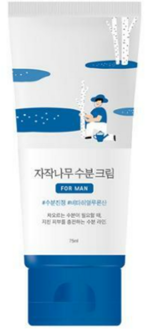 라운드랩 포 맨 자작나무 수분 크림 75ml, 1개