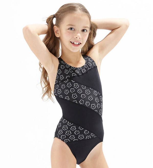 후그 여아수영복 탄탄이 생존수영