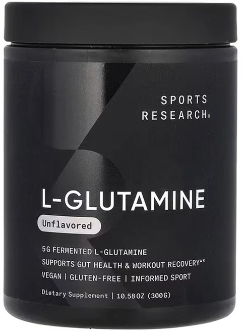 스포츠리서치 L-글루타민 무맛, 300g, 1개 - 쿠팡