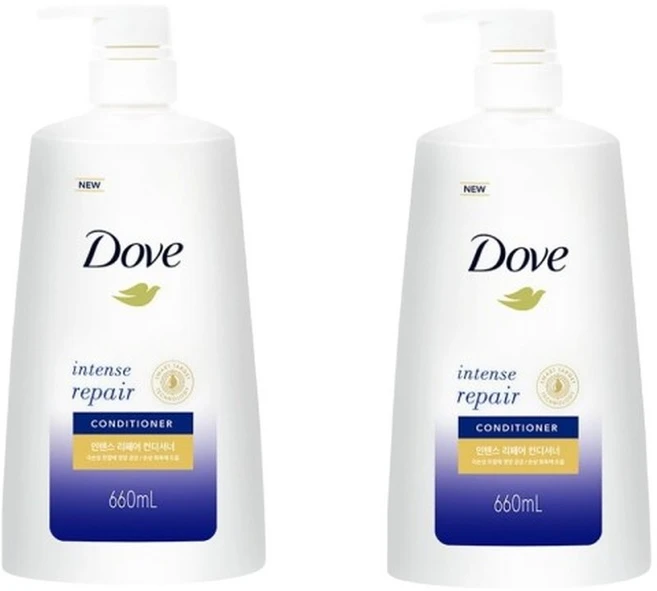 도브 샴푸 인텐스리페어 컨디셔너 660ml x 2개 - 쿠팡