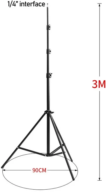 셀프 레벨링 삼각대용 레이저 높이 조절 가능 두꺼운 알루미늄 스탠드 F50 1.2M 3M, 01 3M