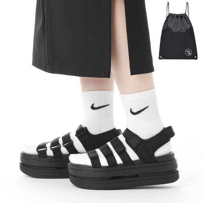 나이키 여성 샌들 클래식 굽높은 여름 슬리퍼 (PGN짐쌕가방 지급)