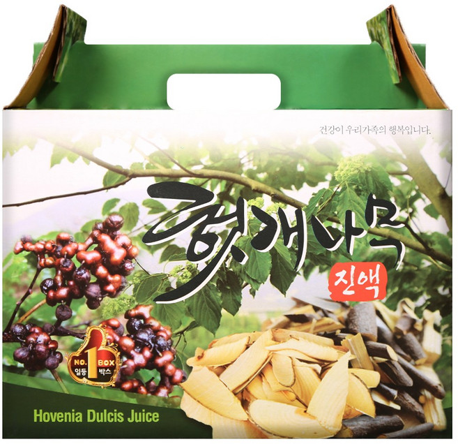 건강중심 국산 헛개나무 즙 진액, 60개, 100ml