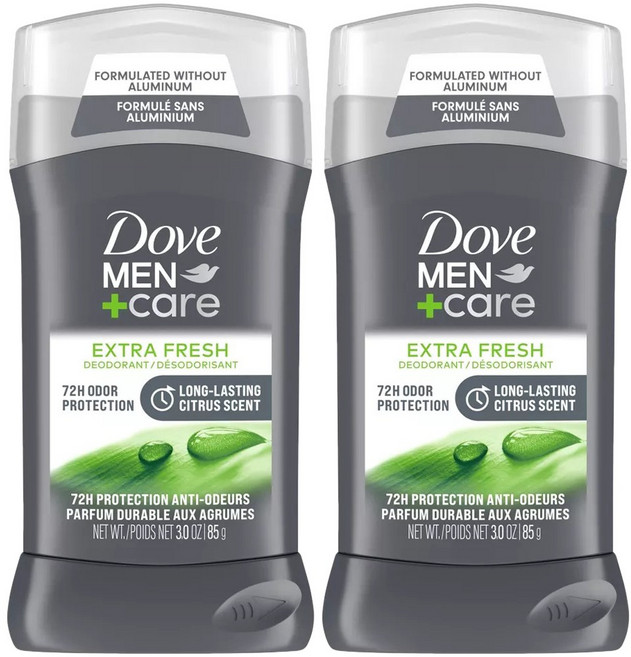 도브 맨 +케어 데오도란트 엑스트라 프레시, 85g, 2개