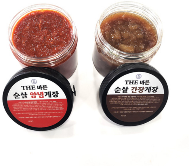 순살게장 300g 간장게장 꽃게장 밥도둑 양념게장 밥순삭 게장 반찬 게살장 순살게살장 밑반찬 간편식품 꽃게장, 01. 양념게장 300g, 1개