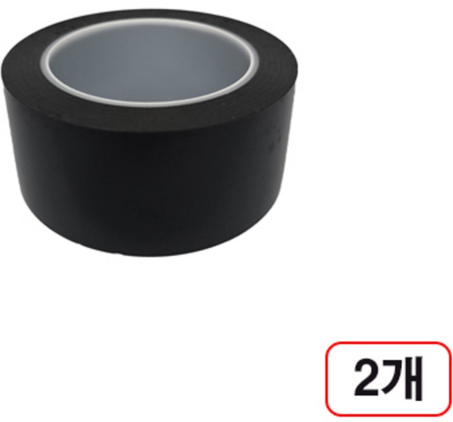 바닥라인테이프(48mm*33m/흑색) 2개입