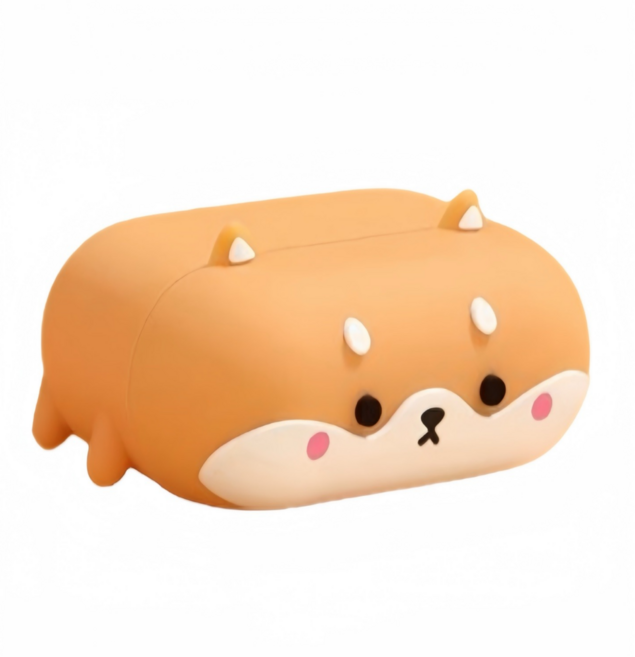 키키야 데일리 무드 컬렉션 에어팟케이스, 1개, 시바견 에어팟케이스, 3세대