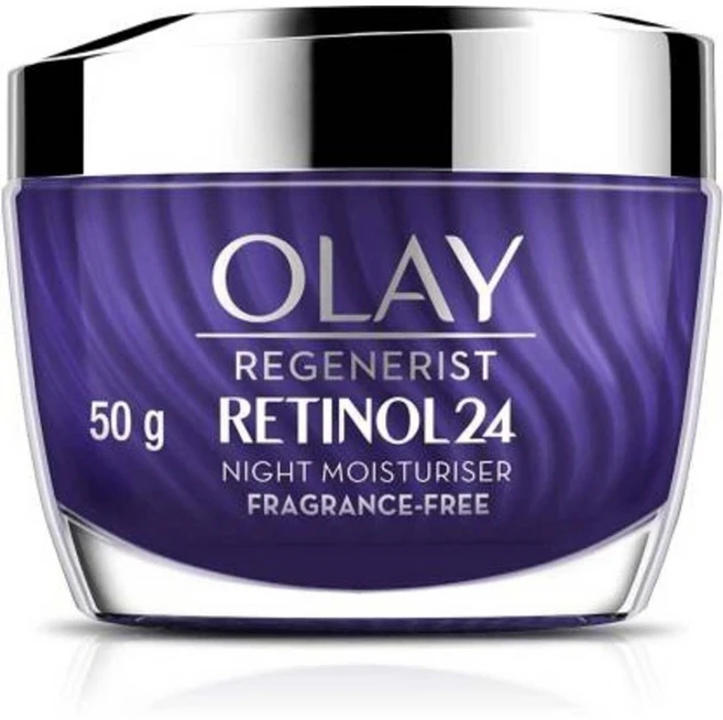 Olay Regenerist 레티놀 24 나이트 크림 중성 지성 건성 복합성 피부 50g, 1개 - 쿠팡