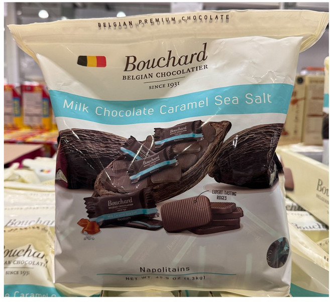 벨기에 부샤드 밀크초콜릿 씨솔트초콜릿, 1.3kg, 1개