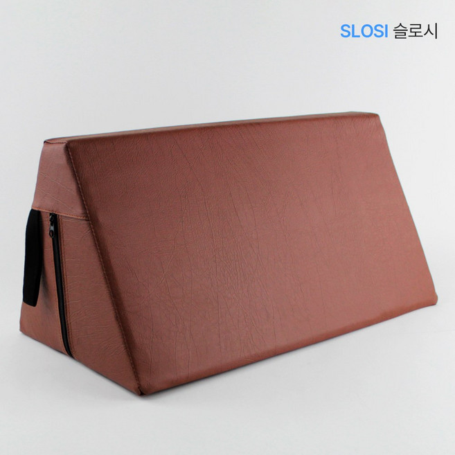 슬로시 다용도 레자 베개 무릎 물리치료 진찰 요양원 삼각 (다리), 1개