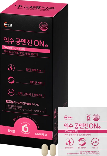 익수 공앤진ON정, 30g, 1박스 - 쿠팡