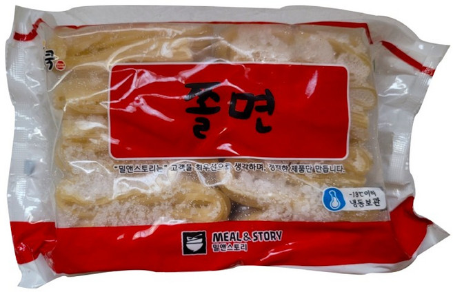 쫄면 2KG(주)밀앤스토리, 1개, 2kg
