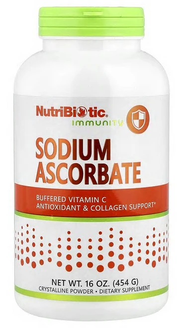 뉴트리바이오틱 Immunity 아스코르브산 나트륨 결정질 분말 454g(16oz) NBC-00451, 1개, 454g - 쿠팡