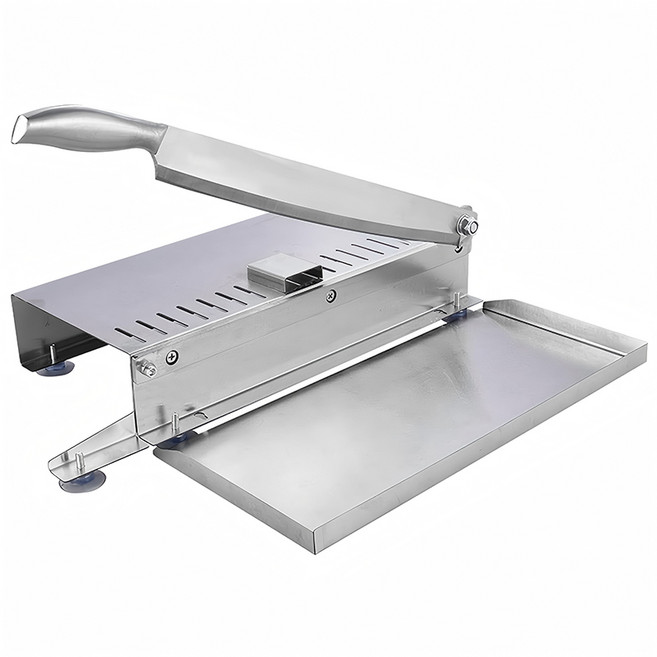 프리라이프 - 고기절단기 가정용 소형 냉동 샤브샤브 육절기 수동 고기 슬라이서, 메탈 원색 ERD02, 1세트