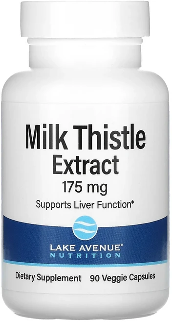 헁복하고 건강하세요 Lake Avenue Nutrition 밀크시슬 추출물 175mg 베지 캡슐 90개 늘 챙기셔야합니다, LakeAvenueNutrition밀크시슬추출물175m, 1개 - 쿠팡