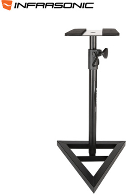 INFRASONIC AP-3331 인프라소닉 모니터 스피커 스탠드 (1조), B타입 정사각형 상판(블랙)