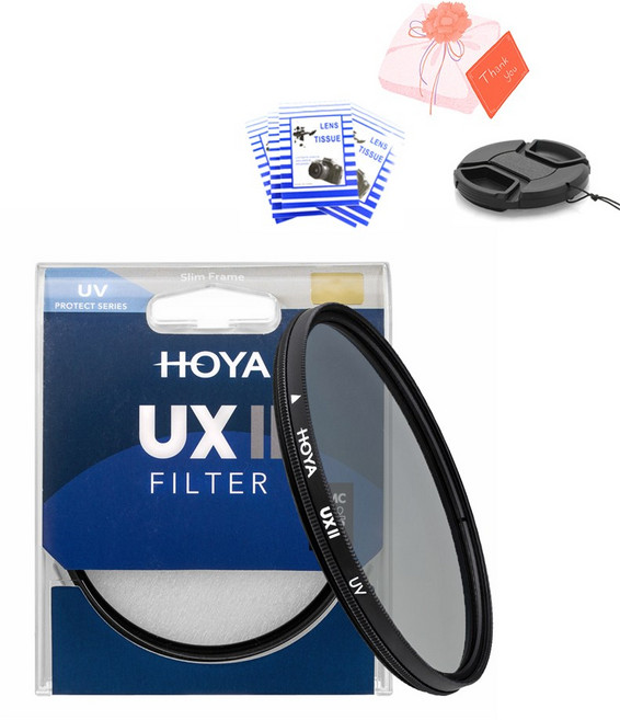 호야 UX UV ll 67mm 필터+렌즈캡+크린티슈 발수코팅, 1개