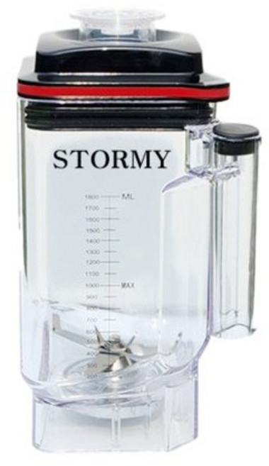 스토미 플러스 업소용 초고속 블렌더 STORMY PLUS 믹싱볼, 투명
