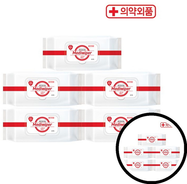 80매 캡형 손소독티슈 5개 의약외품메디와이퍼 손소독 위생 손세정제 TLj07198 z18+163Hd, 1매, 5세트