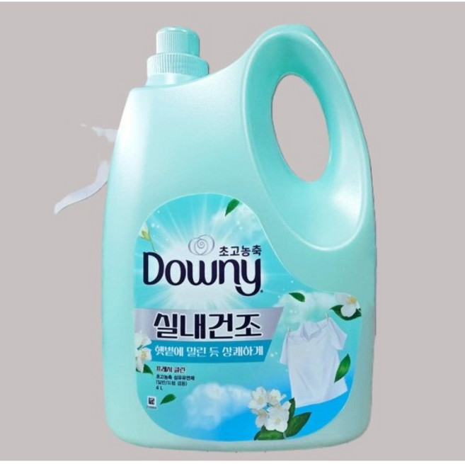 다우니 실내건조 섬유유연제 엑스퍼트 초고농축 코스트코 대용량 플러스 향좋은 향기좋은, 4L, 1개