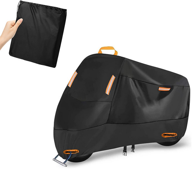 LA DERIVE 오토바이 방수 케이스 방진 자외선 차단 눈 차단