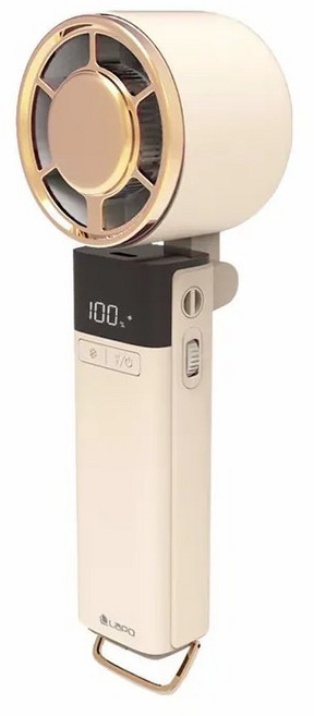 LaPo 沁冷多功能三用風扇 LF-03 涼感風扇, 奶茶