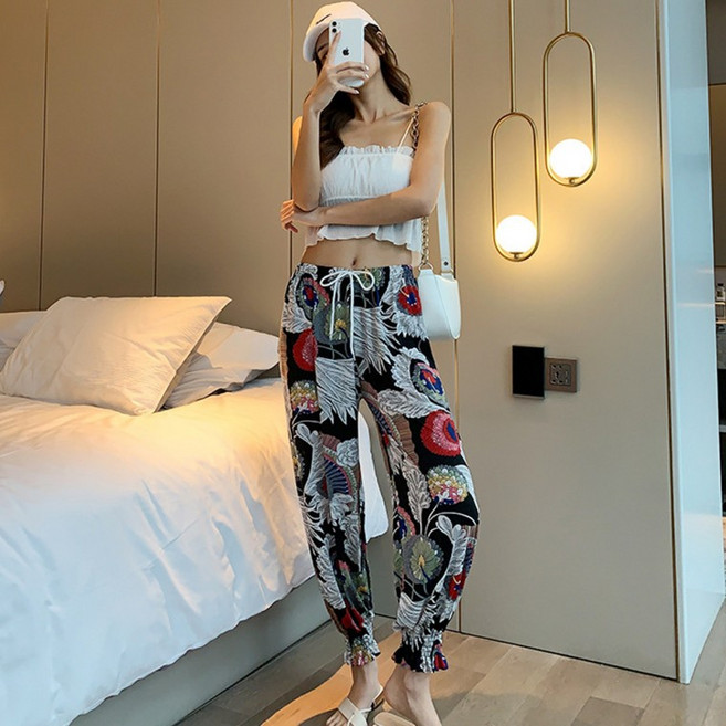 댄디쿼츠 시원한 여성 조거팬츠 밴딩바지 몸빼바지 쿨바지