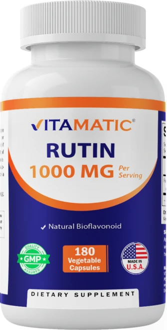 비타민 루틴 1000mg 보충제, 2개, 180회분 - 쿠팡