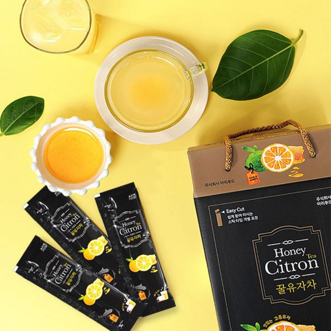 [모두의 식탁] 전남고흥 꿀 유자차(스틱), 30g, 1개입, 50개