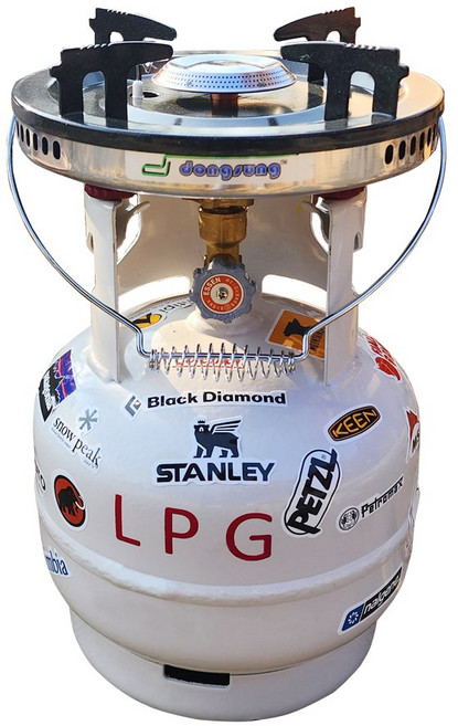 동성 해바라기버너 신형 세트, 신형 1005 sts 버너 세트, 1005 버너 + 가스통 + 링가드 + 가방, 1세트