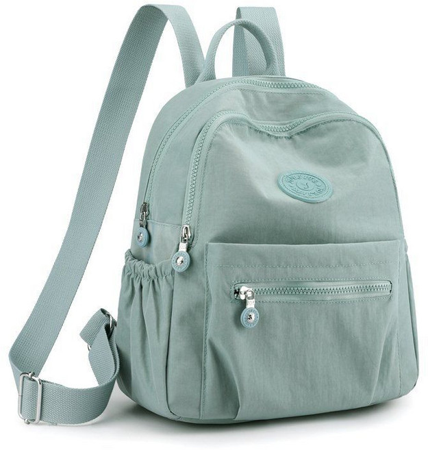 COSYEVNO 여성용 백팩 대용량 심플 스니커즈 여행가방 학생가방