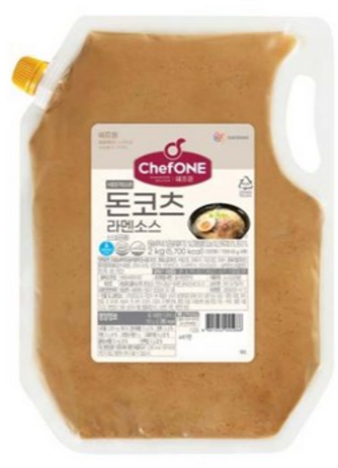 대상 쉐프원 돈코츠라멘소스, 2kg, 1개