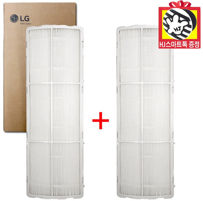 [LG전자 정품] LG 휘센 2in 1 스탠드 에어컨 44cm 초미세먼지 필터 세트(HJ스마트톡 증정), 1개