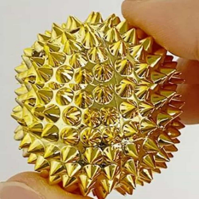 소소 황금수지침 지압볼 2구 휴대용마사지