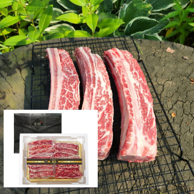 프리미엄 la갈비 미국산 2kg 3kg 초이스등급 CAB등급 갈비 소갈비 엘에이갈비 추석 명절 선물세트, 4_1. 최상급CAB등급 우대갈비 2kg