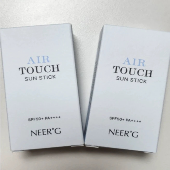 [SUN STICK] 니얼지 에어터치 선스틱 워터프루프 병풀추출물 자외선차단 비건 저자극 선스틱, 1개, 18g - 쿠팡