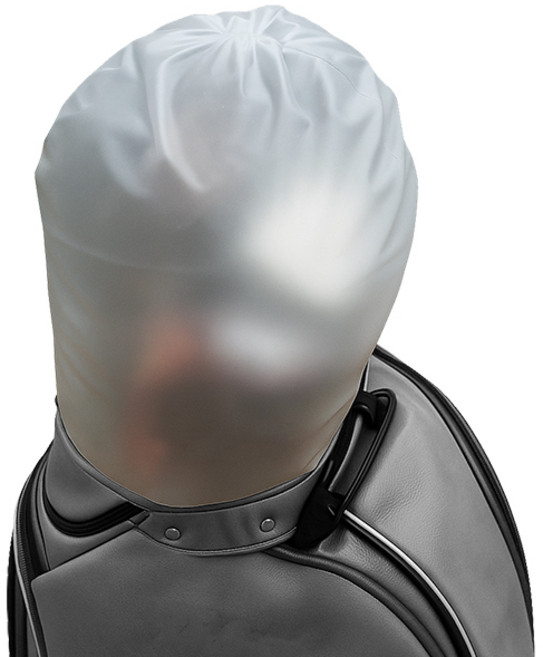 골프클럽 보호 여행용 에어 커버 쉴드, 1개, 반투명