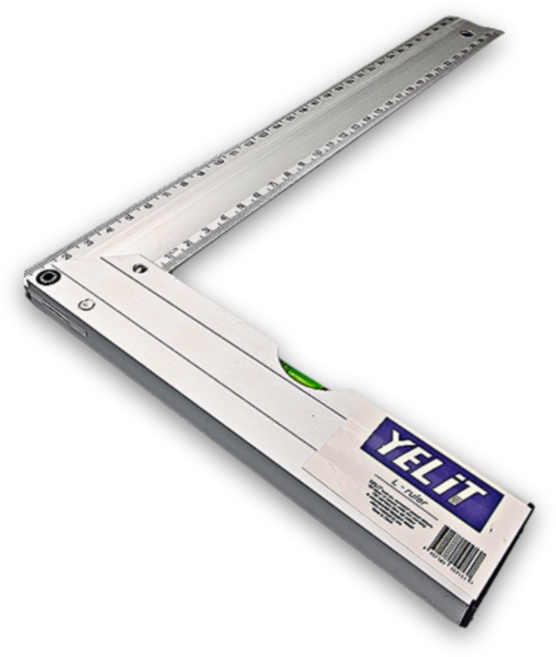 L자 직각자 스틸자 목공 다용도, 1개