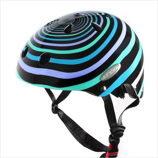 오디바이크 메리다 아동용 킨더헬멧, 웨이브 블루, 1개