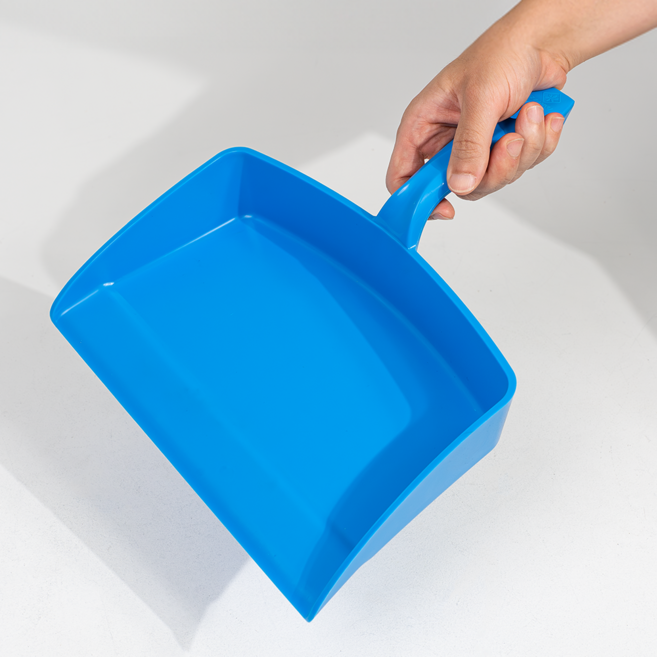 튼튼한 두꺼운 쓰레받기 바닥 밀착 강한 쓰레받이, 블루, 3개