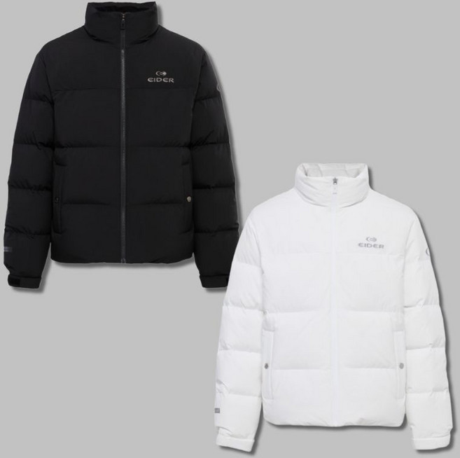 국내매장정품 아이더 남녀공용 숏패딩 겨울 아우터 방풍 밑단 스트링 다운 자켓
