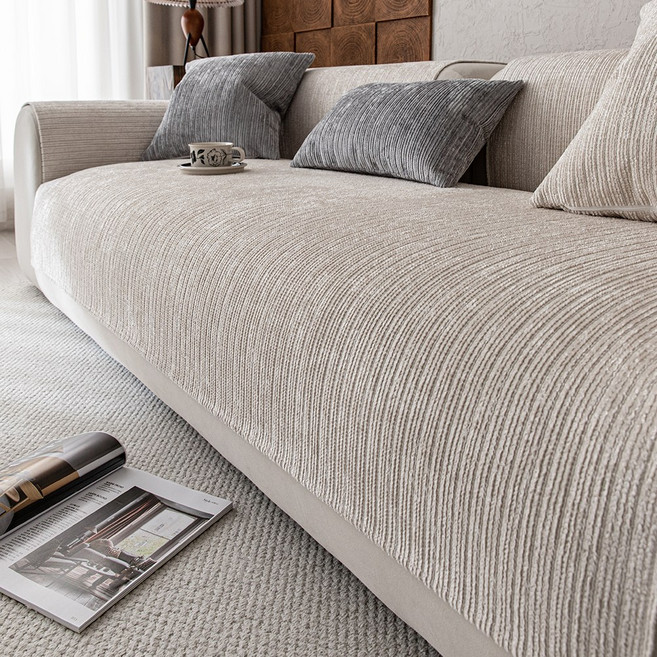 엔조이텍스타일즈 심플 무지 사계절용 방진 소파 패드