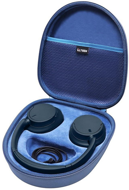 LTGEM 케이스 소니 WH-CH720N / WH-CH520 WHCH710N WH-CH510 노이즈 캔슬링 헤드폰 오버 더 이어 헤드셋 블랙L, LTGEM 케이스, 소니 WH-CH720N / WH-C